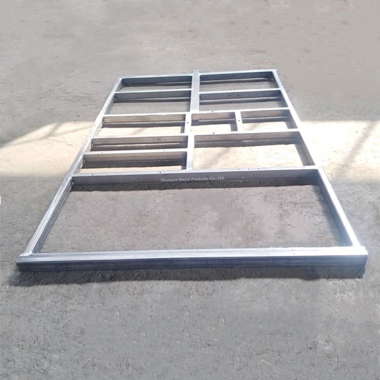 Heavy-duty chassis frame for caravan, RV, and camper trailers
