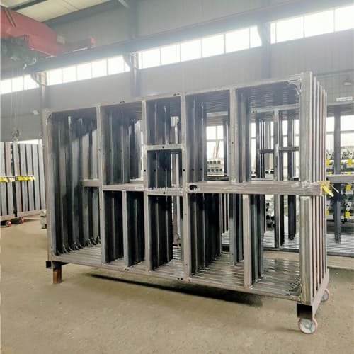 heavy-duty mobile VMS trailer chassis frame for road traffic signage