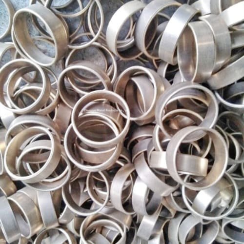 Custom PIM brass oil-impregnated bearing parts for motors and industrial equipment
