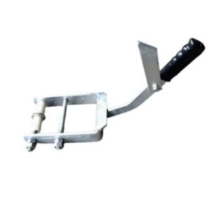 Heavy-duty hand brake kit for boat trailers and safety equipment trailers, corrosion-resistant design