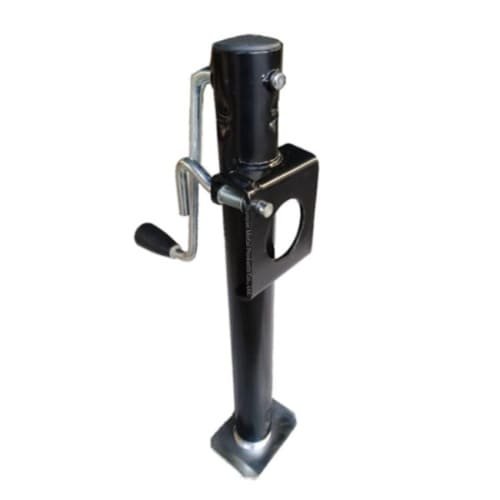 Heavy-duty US-style trailer stabilizer legs with adjustable height and bolt-on or weld-on mounting
