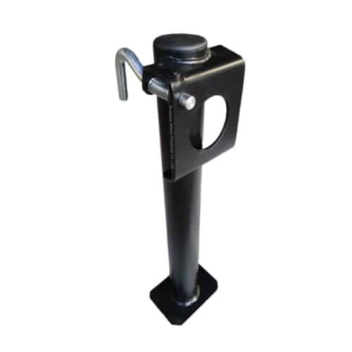 Heavy-duty US-style trailer stabilizer legs with adjustable height and bolt-on or weld-on mounting