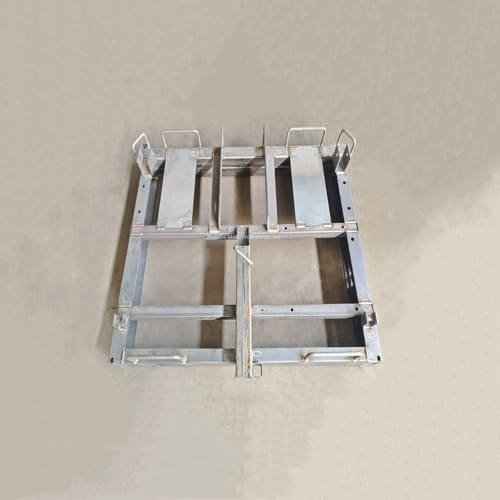 heavy-duty light tower trailer frame for mobile lighting solutions