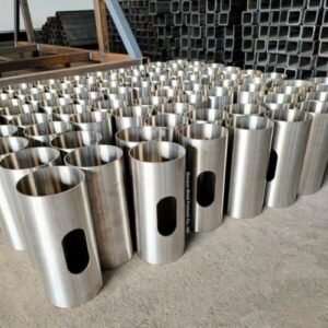 Custom fabricated steel and aluminum tube parts for trailer frames and machinery structures