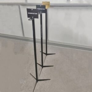 Custom display stands for promotional signage, retail displays, and trade show branding