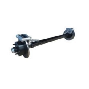 Heavy-Duty Straight Trailer Axle for Utility and Tandem Trailers