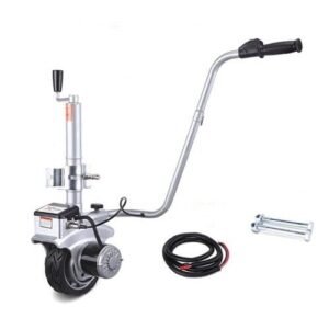 Electric caravan mover system for effortless trailer maneuvering and parking