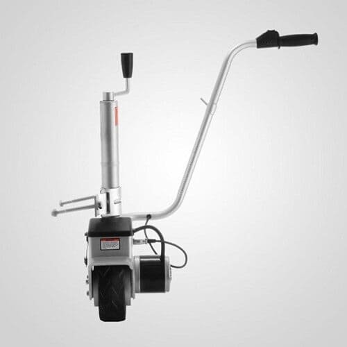 Electric caravan mover system for effortless trailer maneuvering and parking