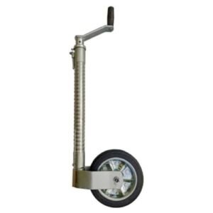 48mm Ribbed Jockey Wheel for Trailers – Durable, Corrosion-Resistant, Easy to Operate