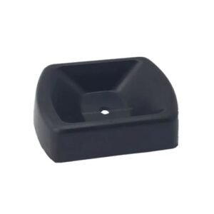 Durable Jockey Wheel Chock for Trailer Wheel Stabilization