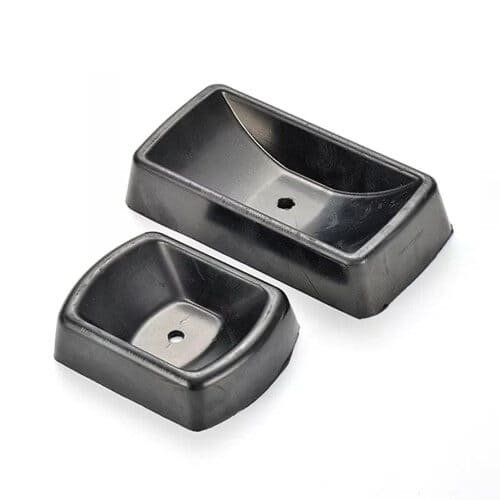 Durable Jockey Wheel Chock for Trailer Wheel Stabilization