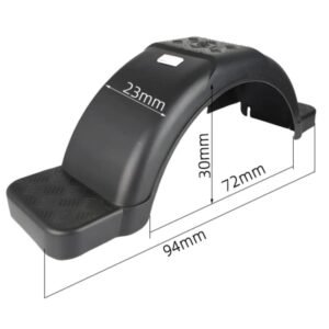 13 inch 14 inch plastic trailer fenders black mudguards for light utility trailers