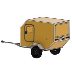 lightweight teardrop off road camping trailer frame