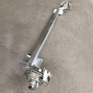 Torsion Axle Kit with High-Performance Disc Brakes for Smooth Trailer Suspension