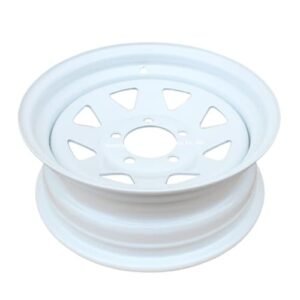 14-Inch Steel and Aluminum Trailer Wheel Rims