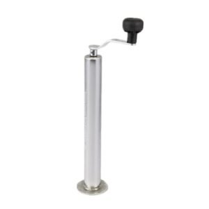 48mm trailer jack with top wind handle and clamp for caravan and utility trailers