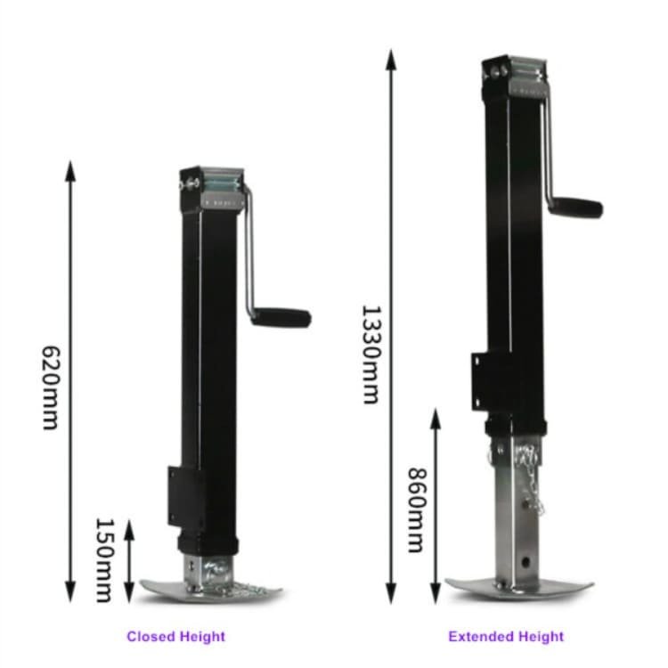 8000LBS Heavy-Duty Trailer Jack for Stable and Efficient Lifting
