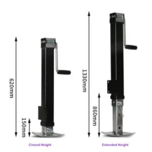 8000LBS Heavy-Duty Trailer Jack for Stable and Efficient Lifting
