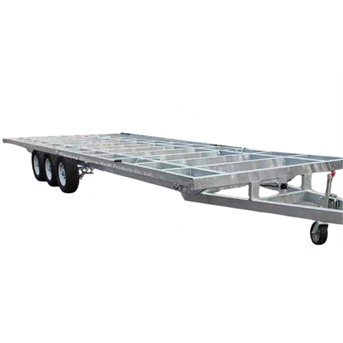 tri axle container chassis frame for 13ft 20ft