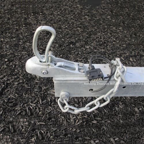 Heavy-Duty Cast Steel Trailer Coupler for Secure Towing