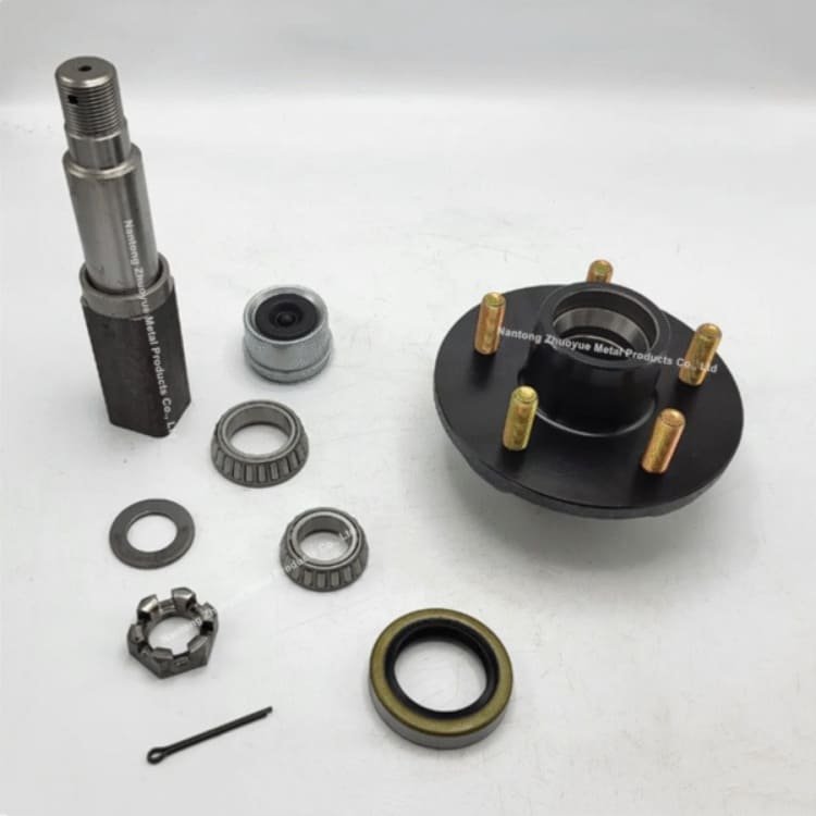 Complete Trailer Axle Kit for Utility and Off-Road Trailers