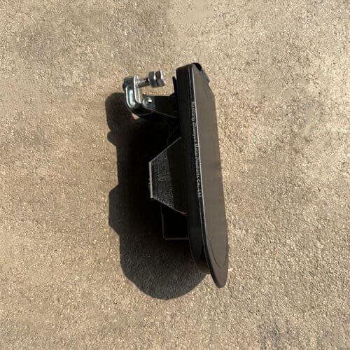 Heavy-duty compression latch lock for trailer and toolbox security
