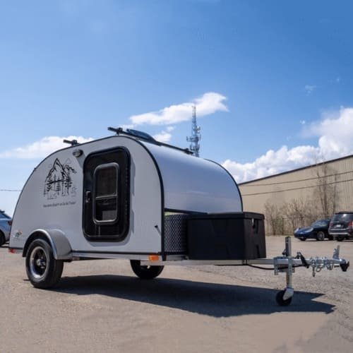 Off-road mini camper trailer for RV and caravan adventures