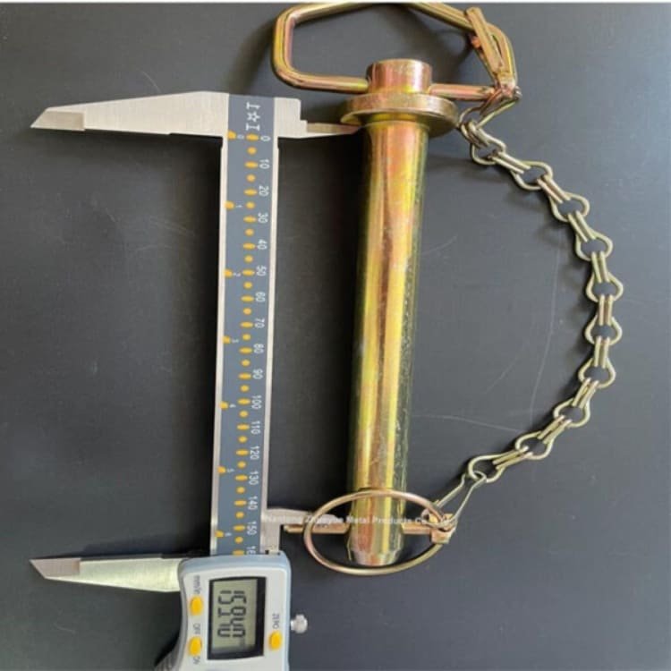 34x6 hitch pin for secure trailer coupling