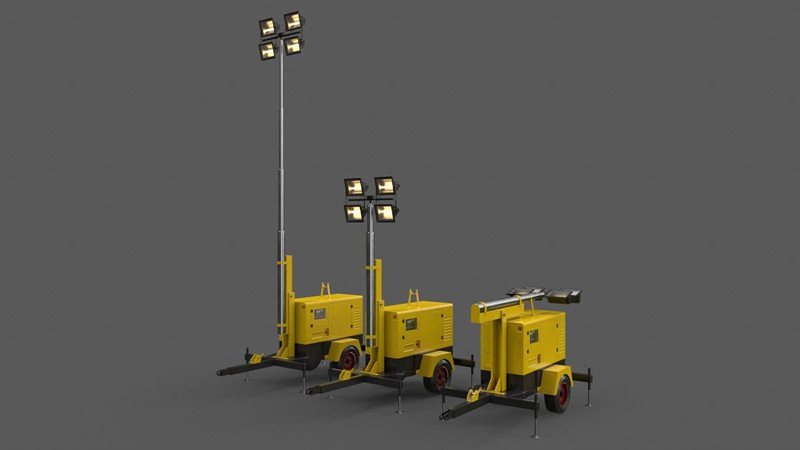 light tower trailers