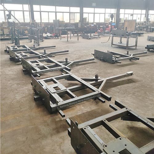 Durable PTL Radar Trailer Frame for Robust Surveillance and Communication Systems