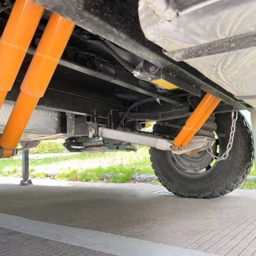 Airbag suspension kit for trailers and RVs offering adjustable ride height and smooth towing