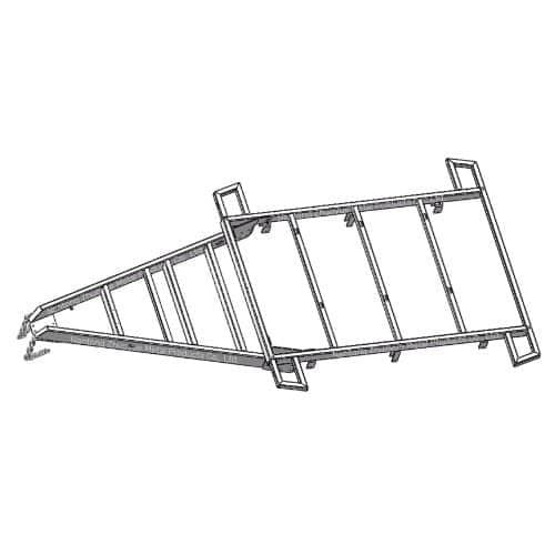 custom 4x4 offroad camper trailer frame