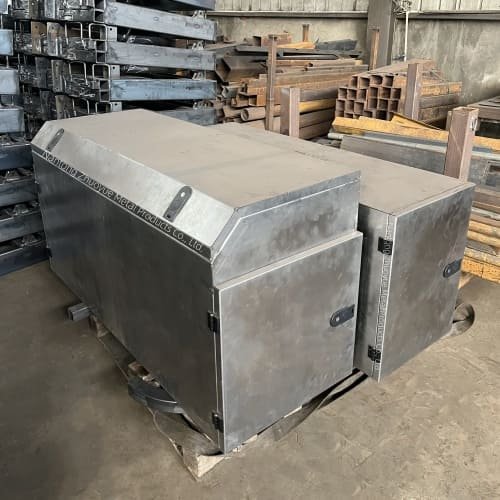 Custom equipment enclosures for industrial and outdoor electrical protection