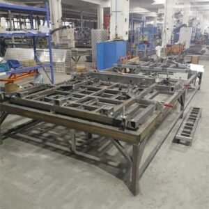Heavy-duty chassis frame for caravan, RV, and camper trailers