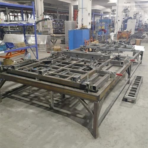 Heavy-duty chassis frame for caravan, RV, and camper trailers
