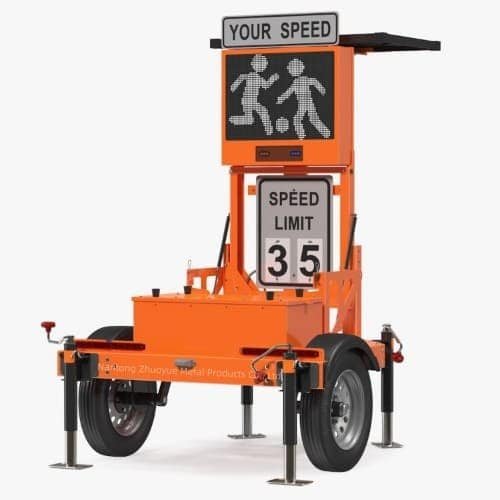 Radar Speed Sign Trailer for Real-Time Traffic Monitoring and Speed Control