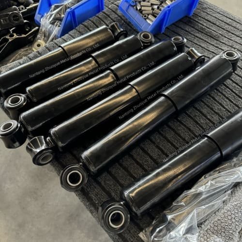 Heavy-duty shock absorbers for trailers, caravans, and off-road vehicles