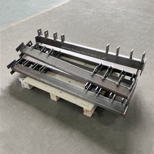 Heavy-duty suspension mounting brackets for trailer and caravan chassis fabrication