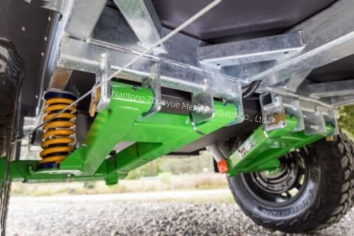 Heavy-duty trailer suspension system for improved load stability and ride performance