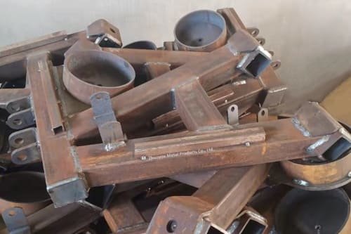 Heavy-duty trailer suspension arm for off-road and highway applications