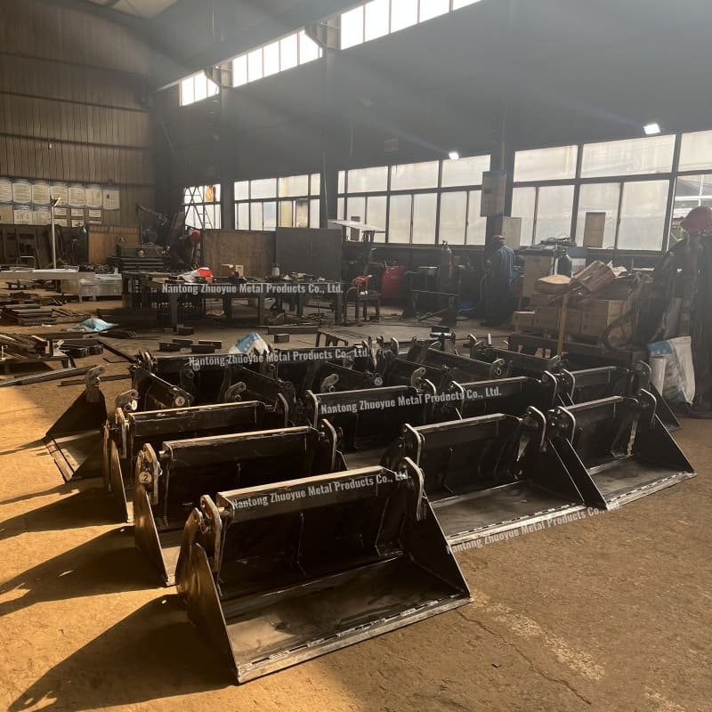 Heavy-duty custom agricultural trailer by Zhuoyue Metal, suitable for farm use and transporting crops.