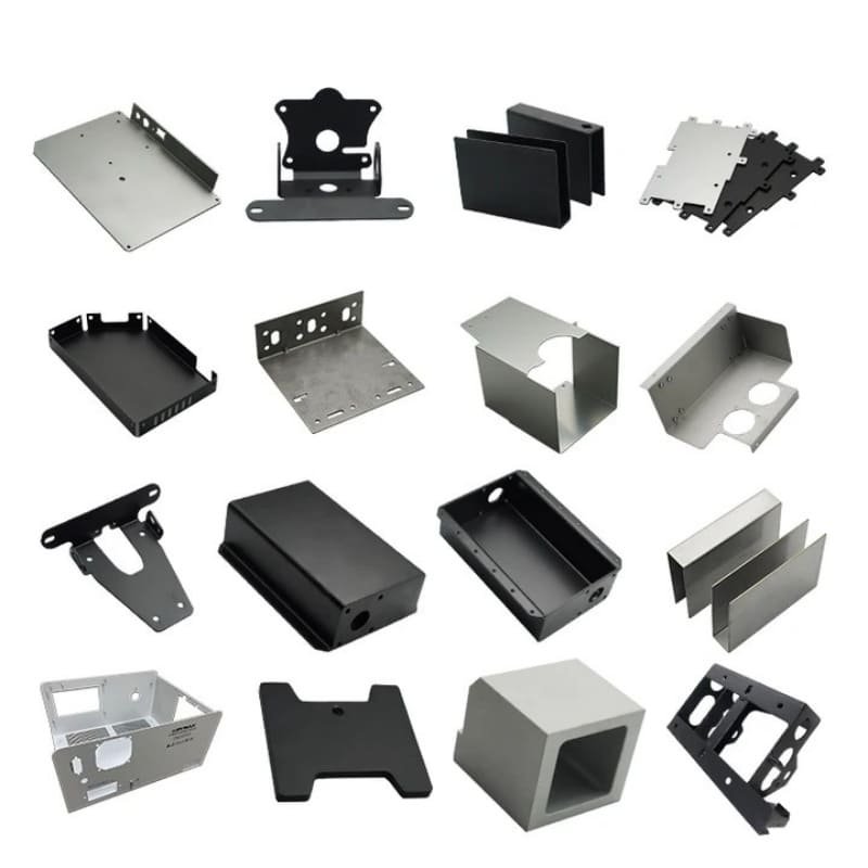 OEM custom metal parts with laser cutting and welding, used for trailer chassis, automotive and industrial fabrication