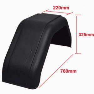 13 inch 14 inch plastic trailer fenders black mudguards for light utility trailers