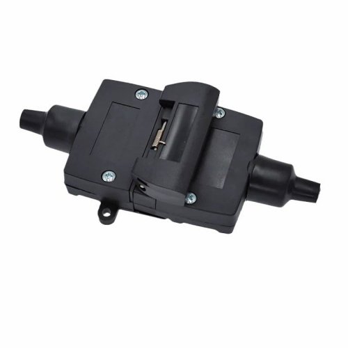 7 pin trailer flat plug and socket wiring connector for heavy duty trailers