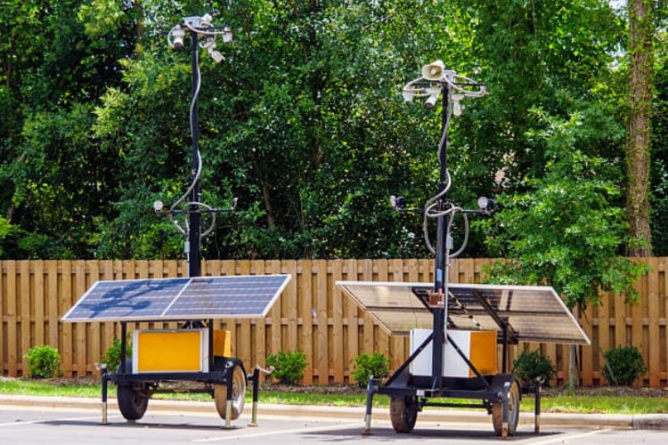 solar light tower