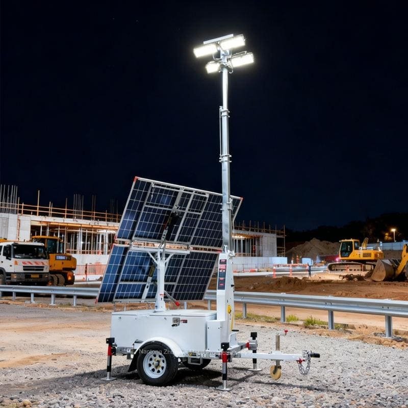 Light Tower Trailer – Portable Lighting Solution for Outdoor Events and Construction Sites