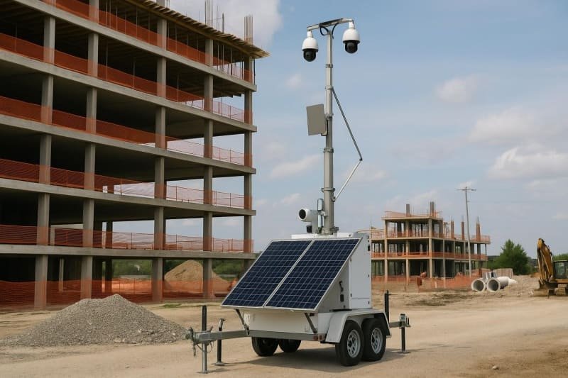 Light Tower Trailer – Portable Lighting Solution for Outdoor Events and Construction Sites